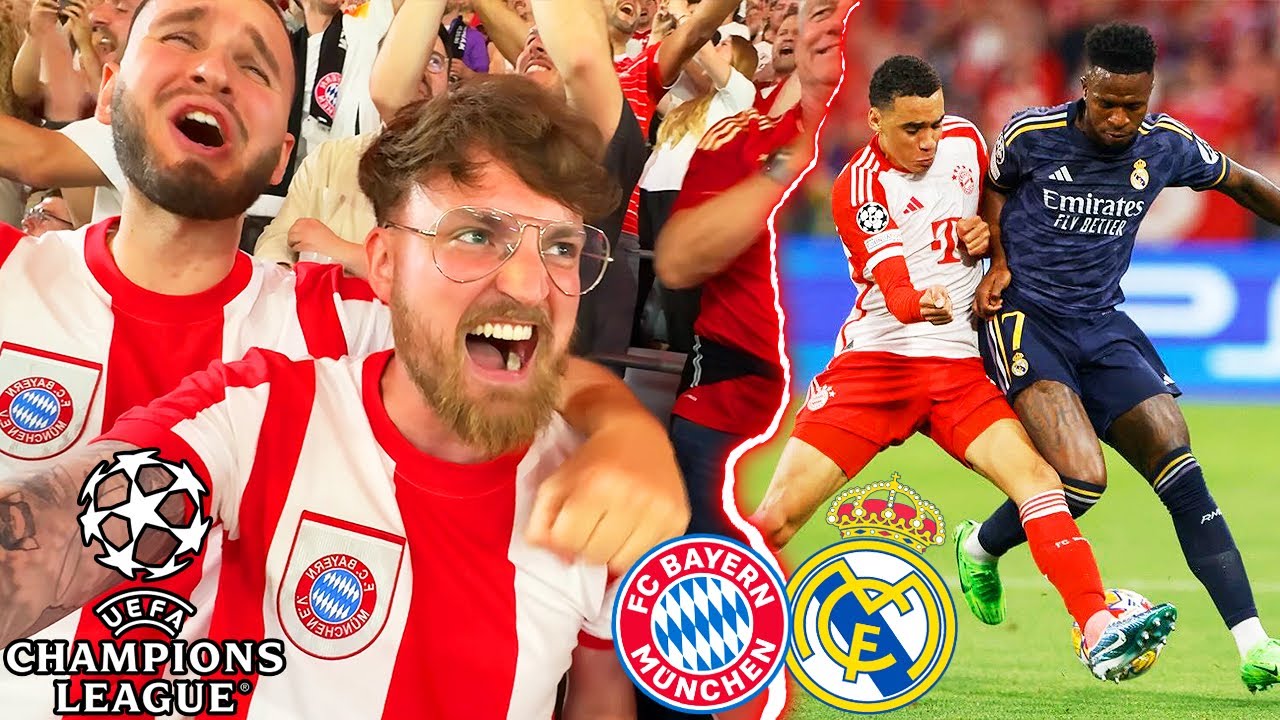 FC Bayern vs. Real Madrid - Halbfinale UCL Stadionvlog 😱🔥 | Duell der Giganten | ViscaBarca