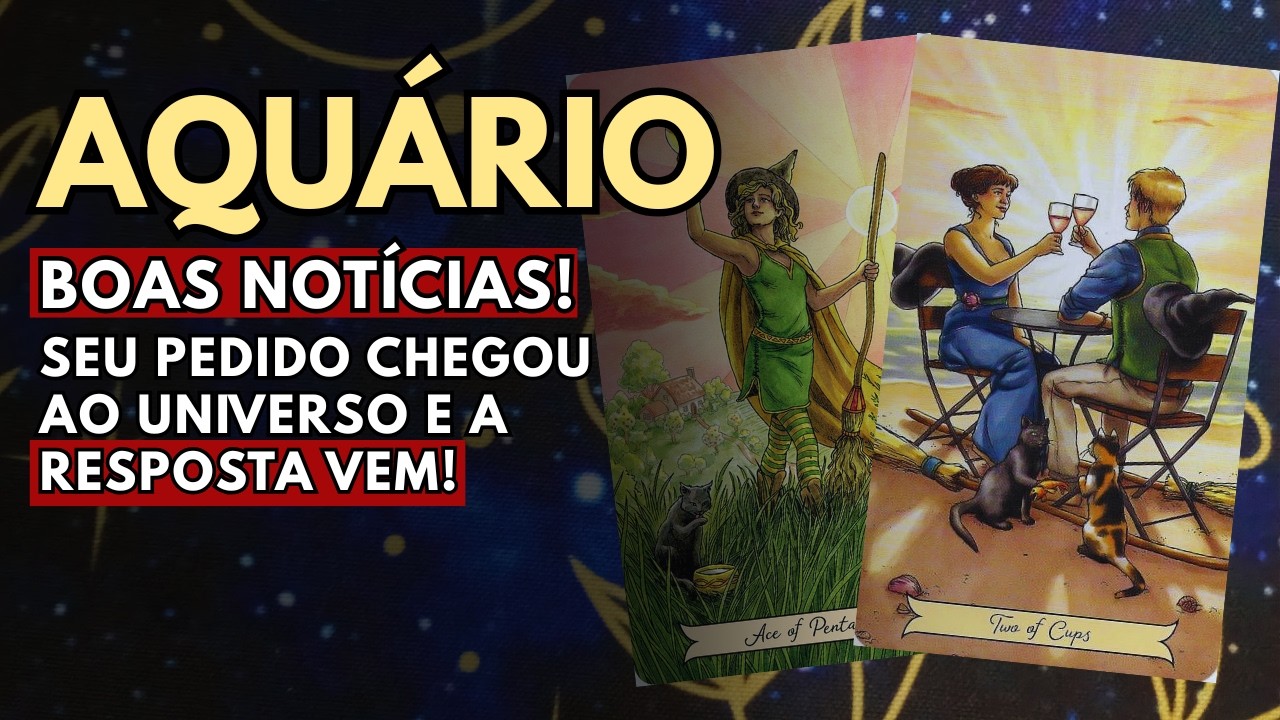 ♒AQUÁRIO O UNIVERSO COMEÇA A MOVER PEÇAS A SEU FAVOR! #tarotresponde