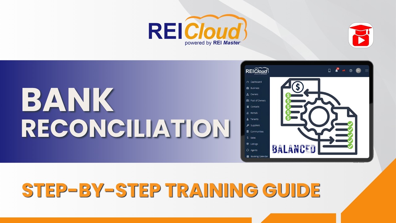 REI Cloud - How to do Bank Reconciliation