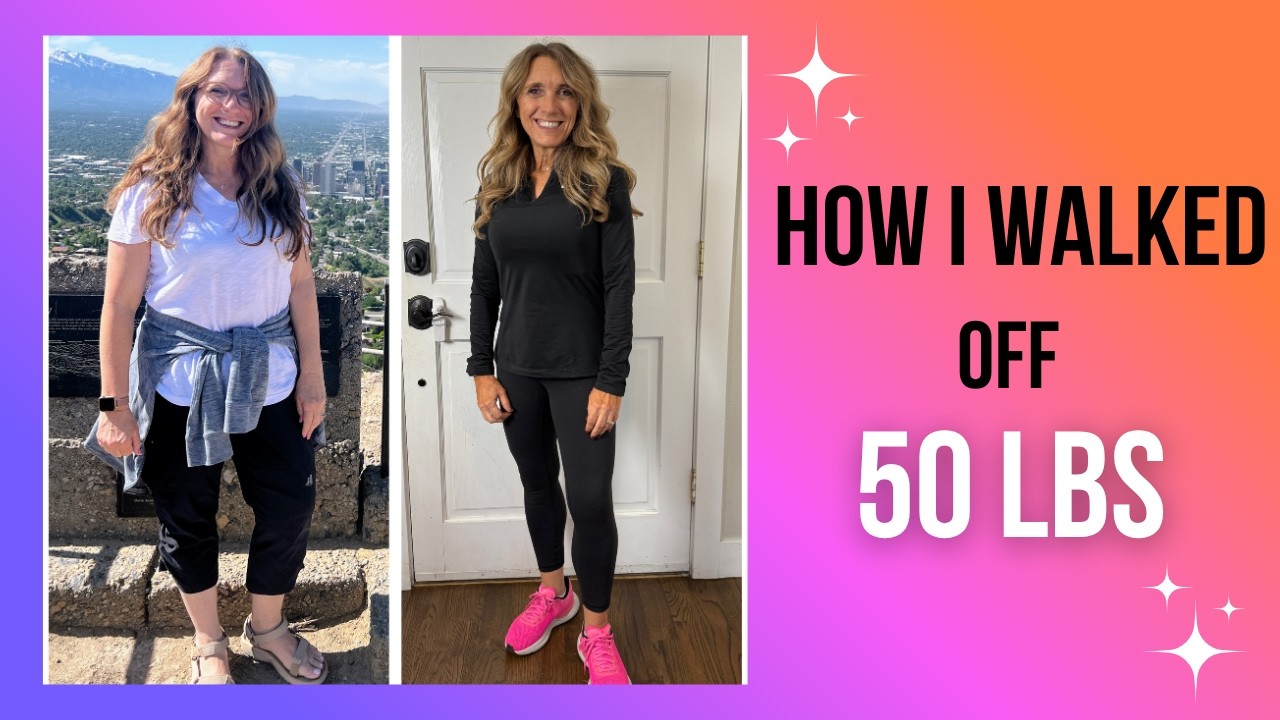 How I Walked Off 50lbs | Walking for Weight Loss Part 2