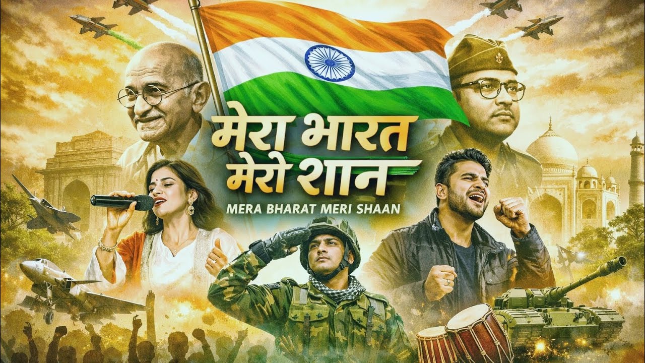 मेरा भारत मेरी शान | Deshbhakti Song 2026 | Patriotic Indian Song | Independence Special 🇮🇳