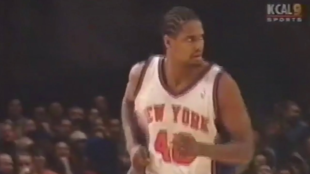 Kurt Thomas Knicks 14pts (7/8 FG) vs Clippers (2000)