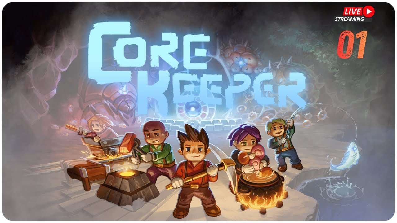 Core Keeper LIVE! Dungeons, Expansion, Boss Fights and Building
