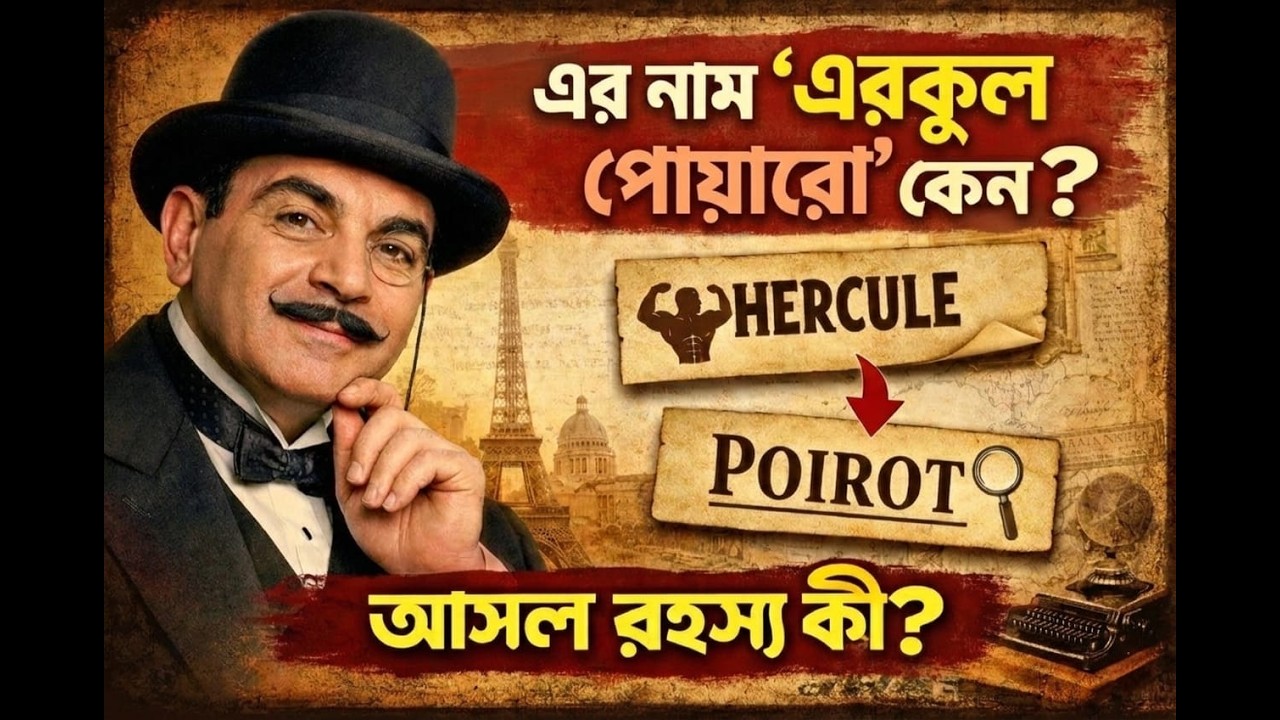 কেন “এরকুল পোয়রো”? II নামের ভেতরেই কি লুকিয়ে রহস্য? II Hercule Poirot II Agatha Christie II