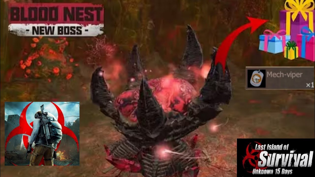 How to Get  New Pet FROM  BLOOD NEST/ How to Kill Him And Get Rewarded Last Island of Survival 