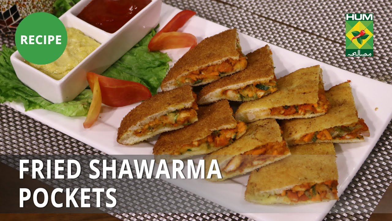 Fried Shawarma Pockets Recipe | Flame On Hai | Arabic Food