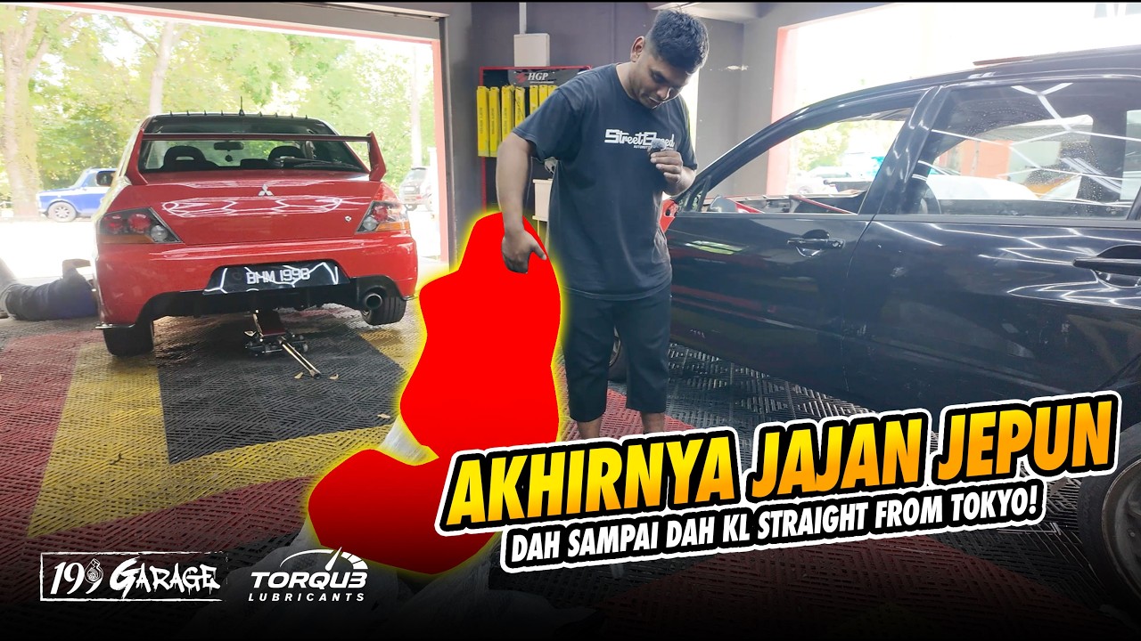 199 GARAGE VLOG : DARI JEPUN DAH SAMPAI & SPECIAL GUEST DTG KE 199 GARAGE