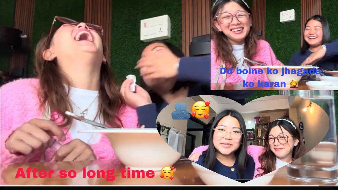 Mukbang+mitho guff with @anjalaraee nana after long time 🥰||