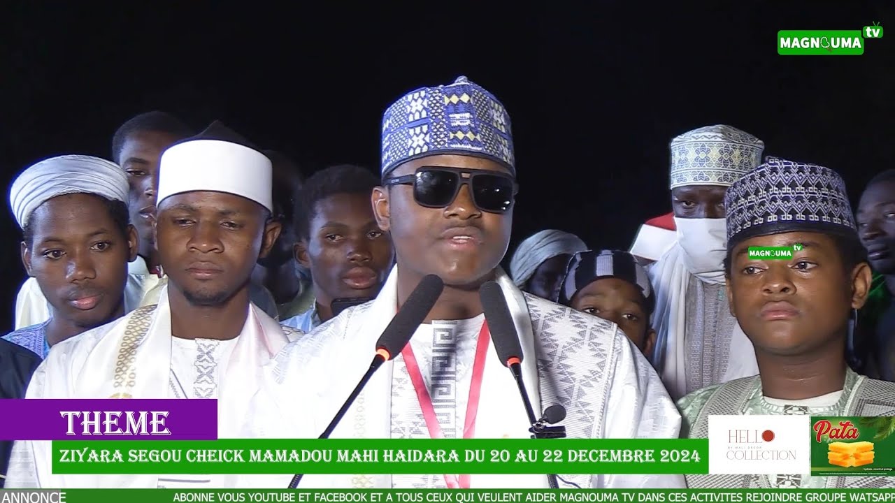 ZIYARA SEGOU CHEICK MAMADOU MAHI HAIDARA CHERIF MOUNIR HAIDARA 20 AU 22 12 2024