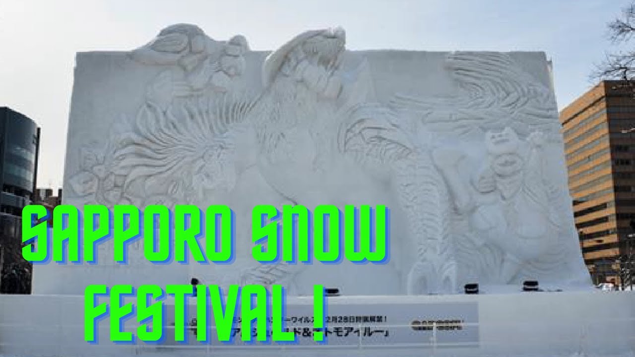 #3 I went to the Sapporo Snow Festival !