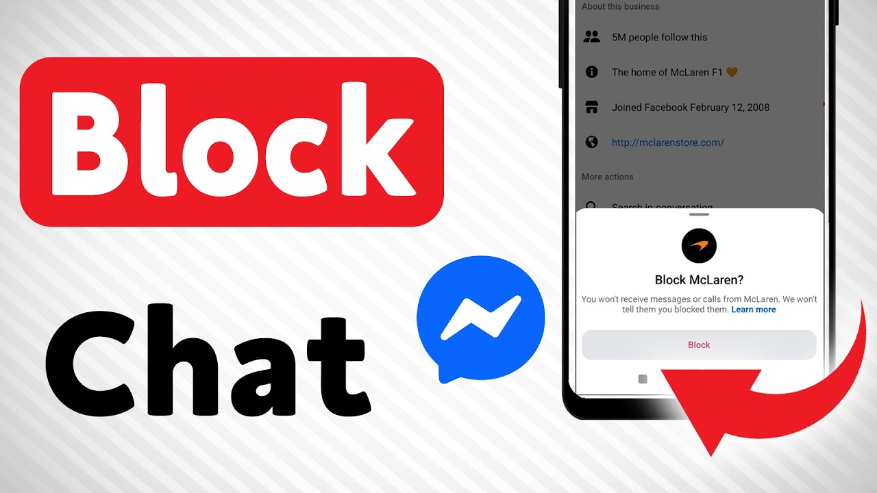 Как заблокировать чат в Messenger (обновлено)