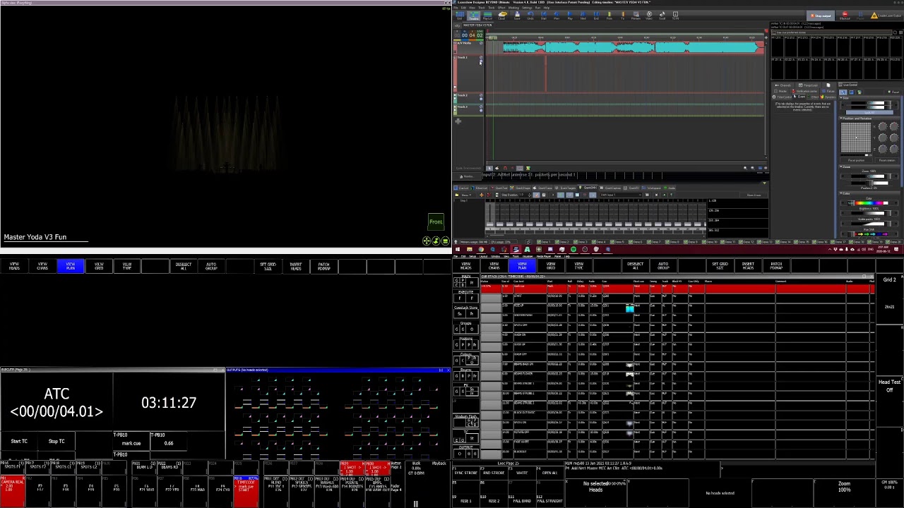 Chamsys Live Stream #14 Timecode Stuff