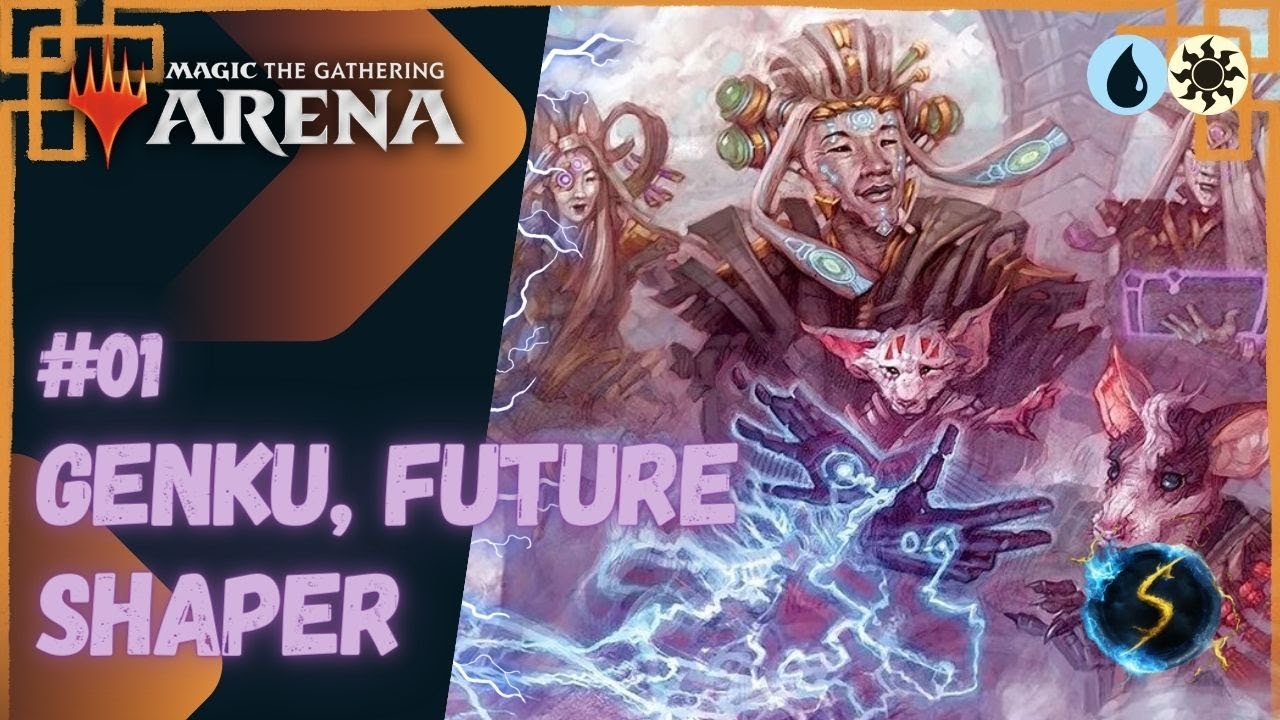 It's Showtime: Genku, Future Shaper ☀️💧 #01 - MTG Arena - Historic Brawl