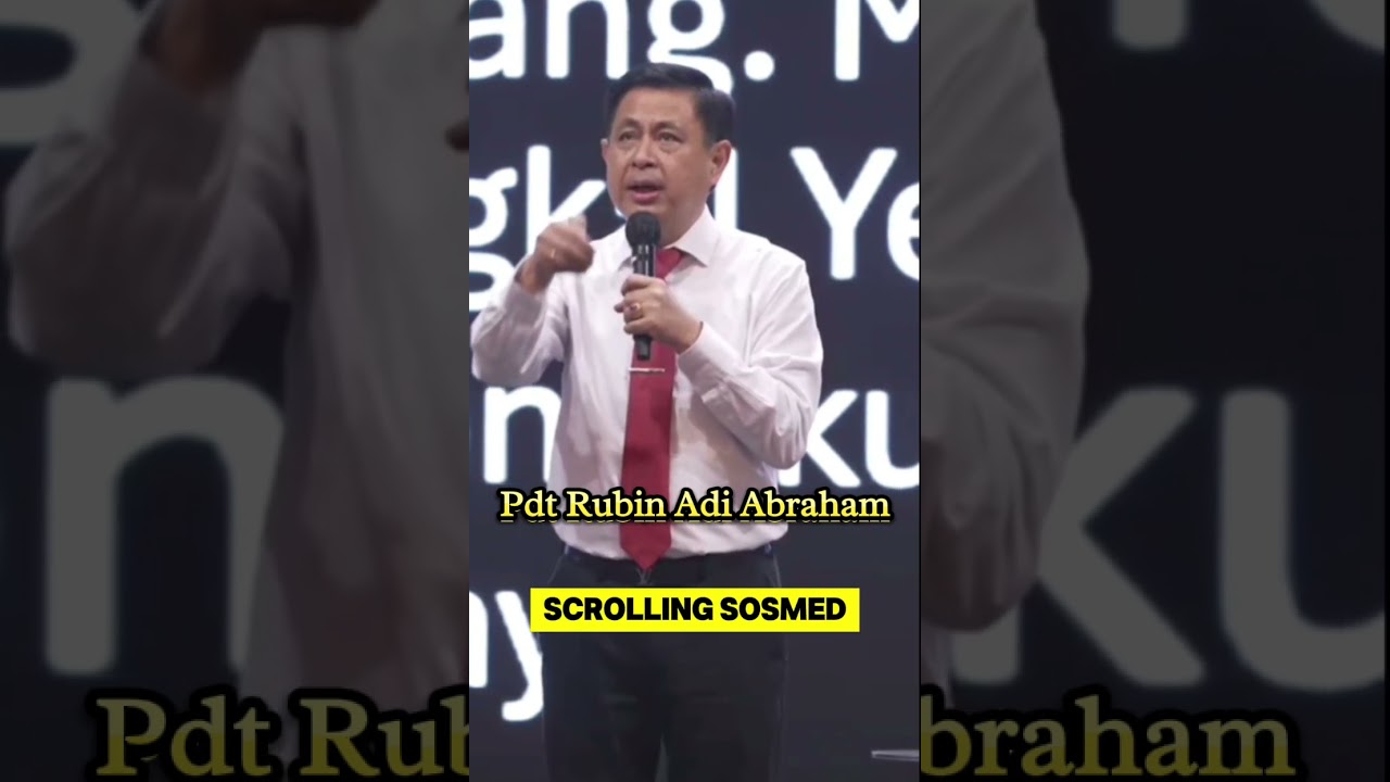 Kekhawatiran Tidak Ada Gunanya - Pdt Rubin Adi Abraham #firmantuhan #renungankristen #motivasi