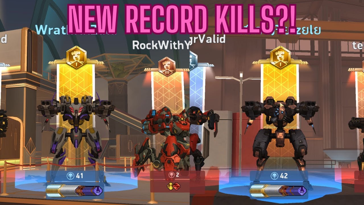 Mech Arena: New Records for Kills in FFA