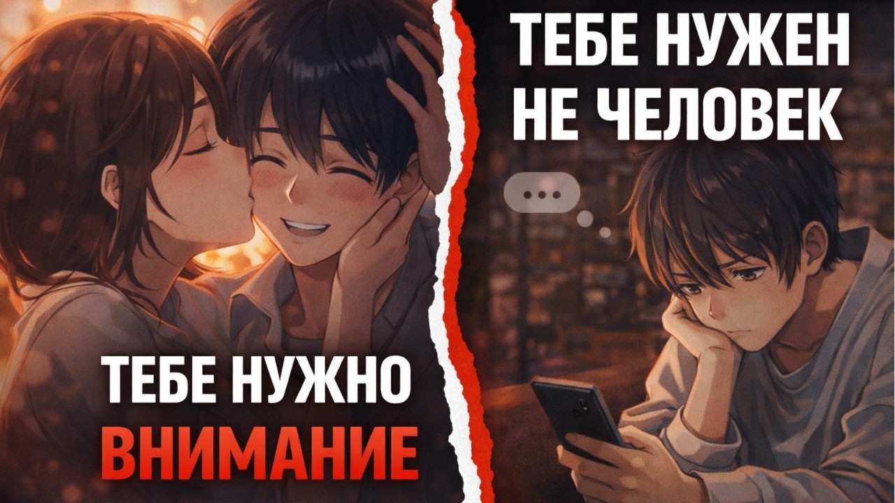 Тебе нужен не человек. Тебе нужно внимание.