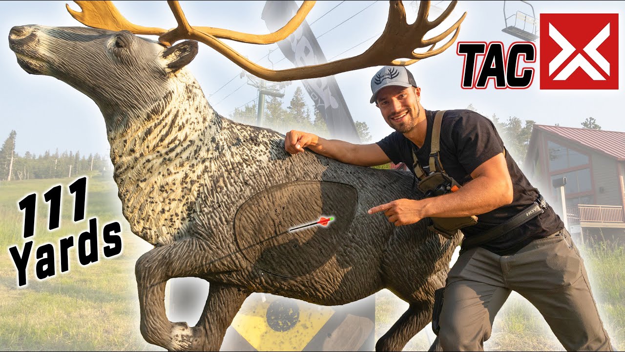 Long Range Bow Shots | TOTAL ARCHERY CHALLENGE Terry Peak SD!