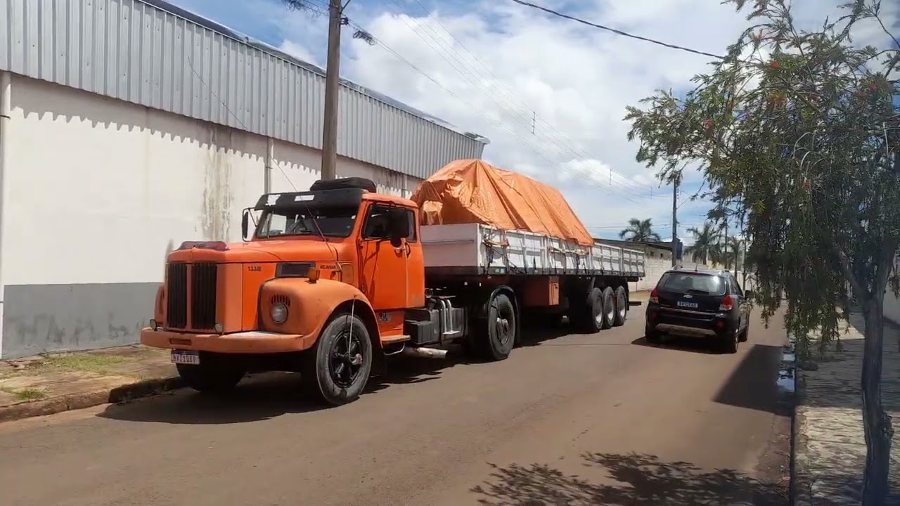 15/01 Carreta do Jaca carregada de Máquinario! São Sebastião do Paraíso MG X Alumínio SP