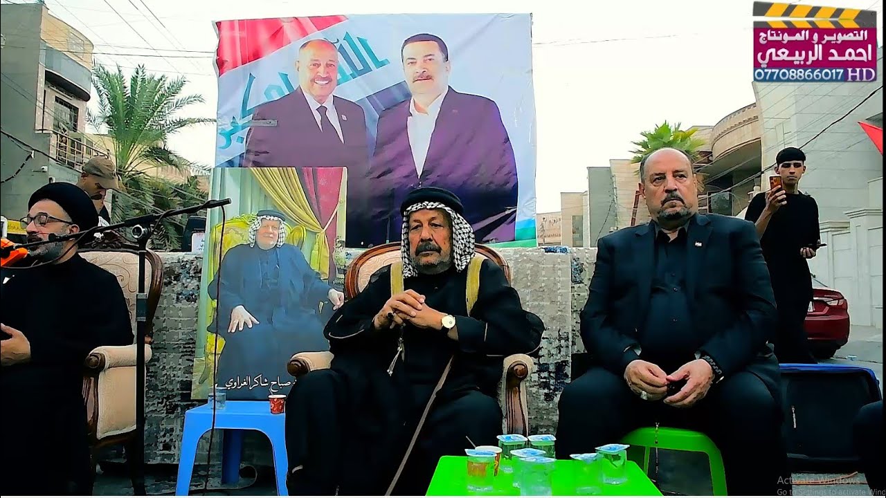 بعد التوكل  على الله الكابتن حكيم شاكر يعلن رسميا دخولة معترك الانتخابات البرلمانية