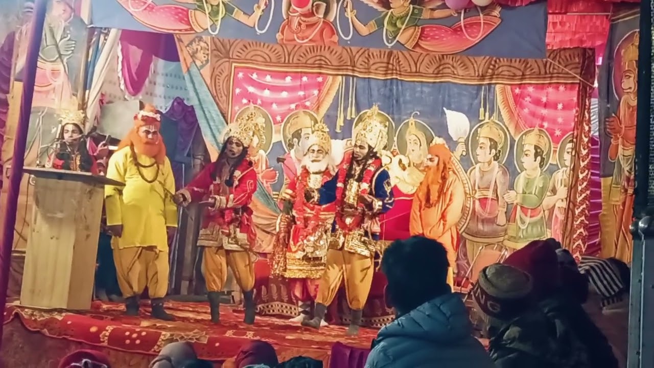 राम लक्ष्मण का सुंदर अभिनय रामलीला patara में #culture #dance #uttrakhnd 