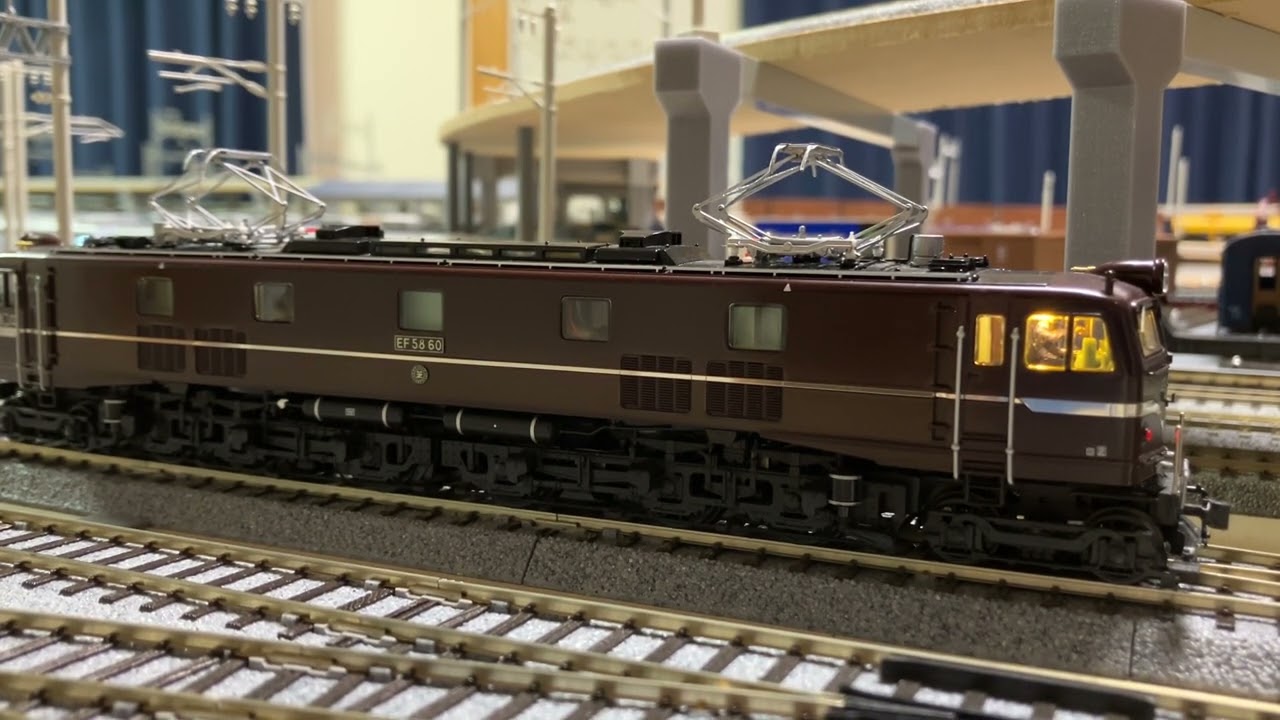 DCC SOUND EF5860 HOゲージ　天賞堂ダイキャスト改　ESU Lok Sound 5 搭載 パンタグラフ下げ