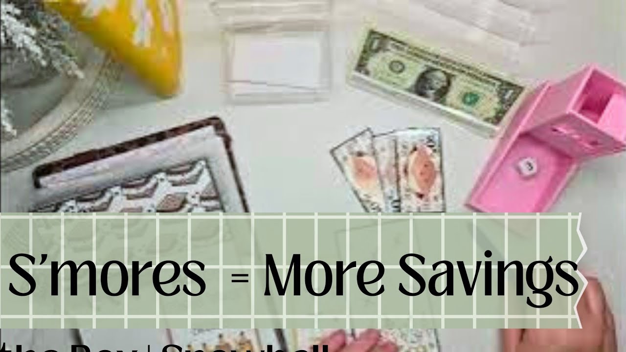 🔥🍫 S’mores Savings Challenge | Cozy Winter ( or Sweet Summer) Saving Fun