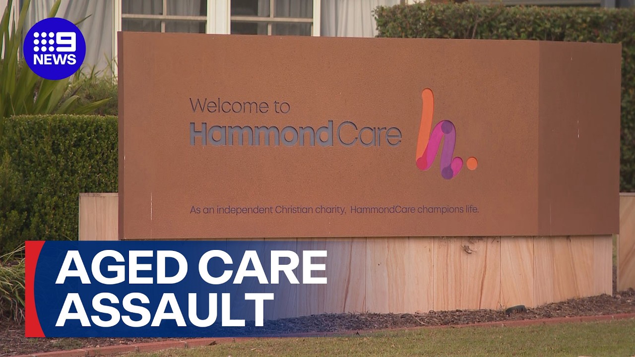 Elderly man&nbsp;allegedly assaulted at an aged care facility | 9 News Australia