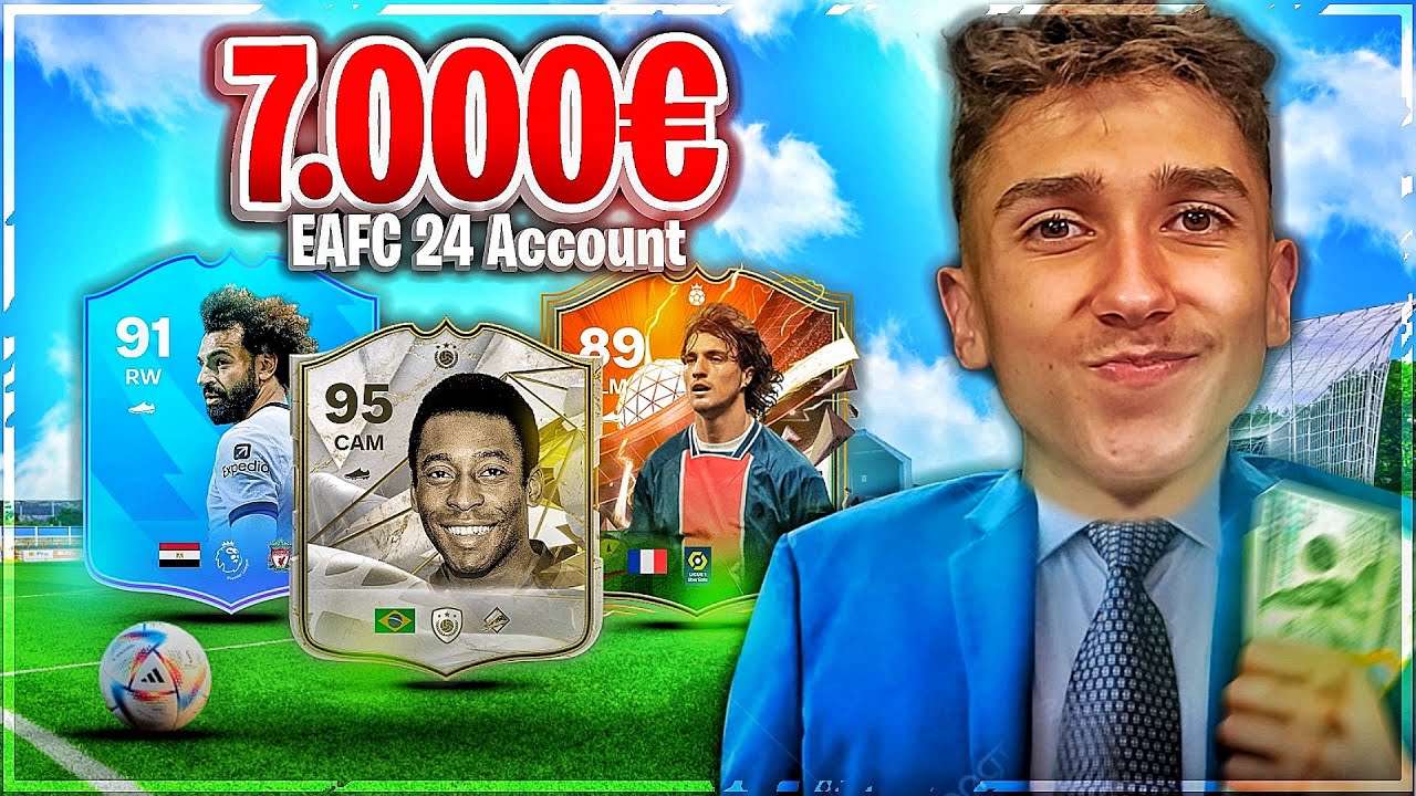 7.000€  EAFC 24 ACCOUNT & SO sieht er aus... 🔥😱 (UNGLAUBLICH!!!)