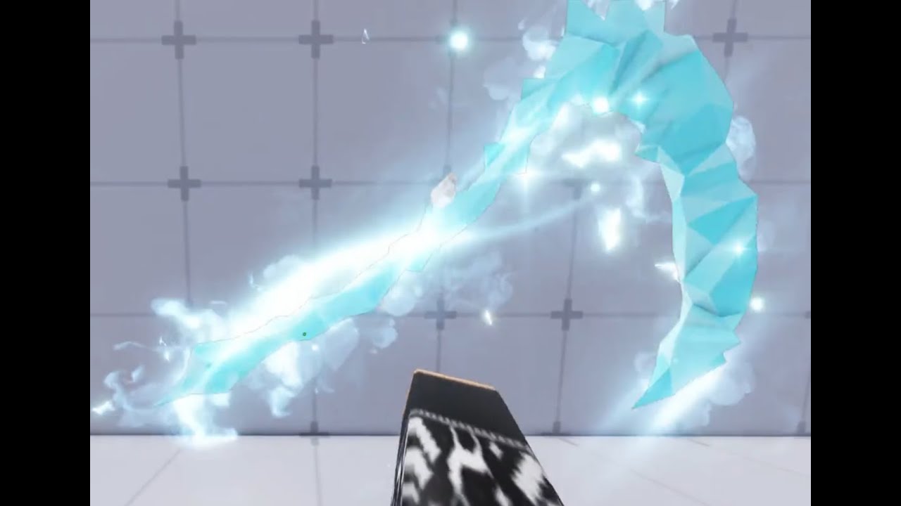 ROBLOX RIVALS CRYSTAL SCYTHE SKIN SHOWCASE