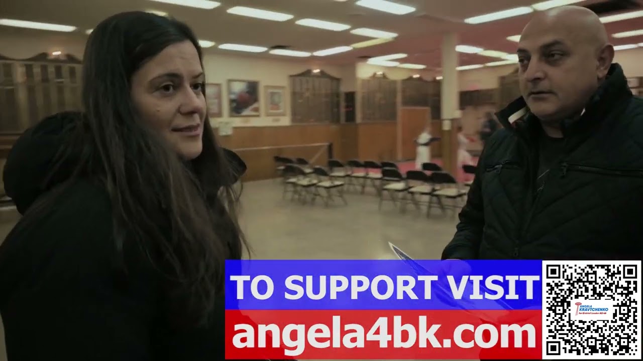 Angela Kravtchenko for District Leader, Assembly District 46, Brooklyn, Vote June 28th, 2022.