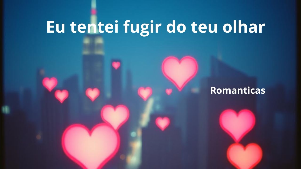 Eu tentei fugir do teu olhar