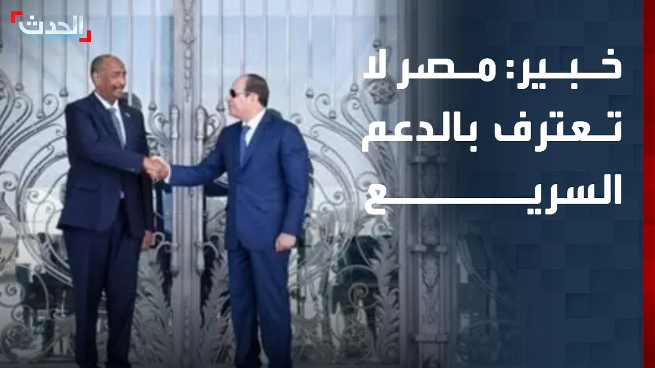 خبير: مصر لا تعترف بالدعم السريع وتعتبرها تهديدا لدولة السودان
