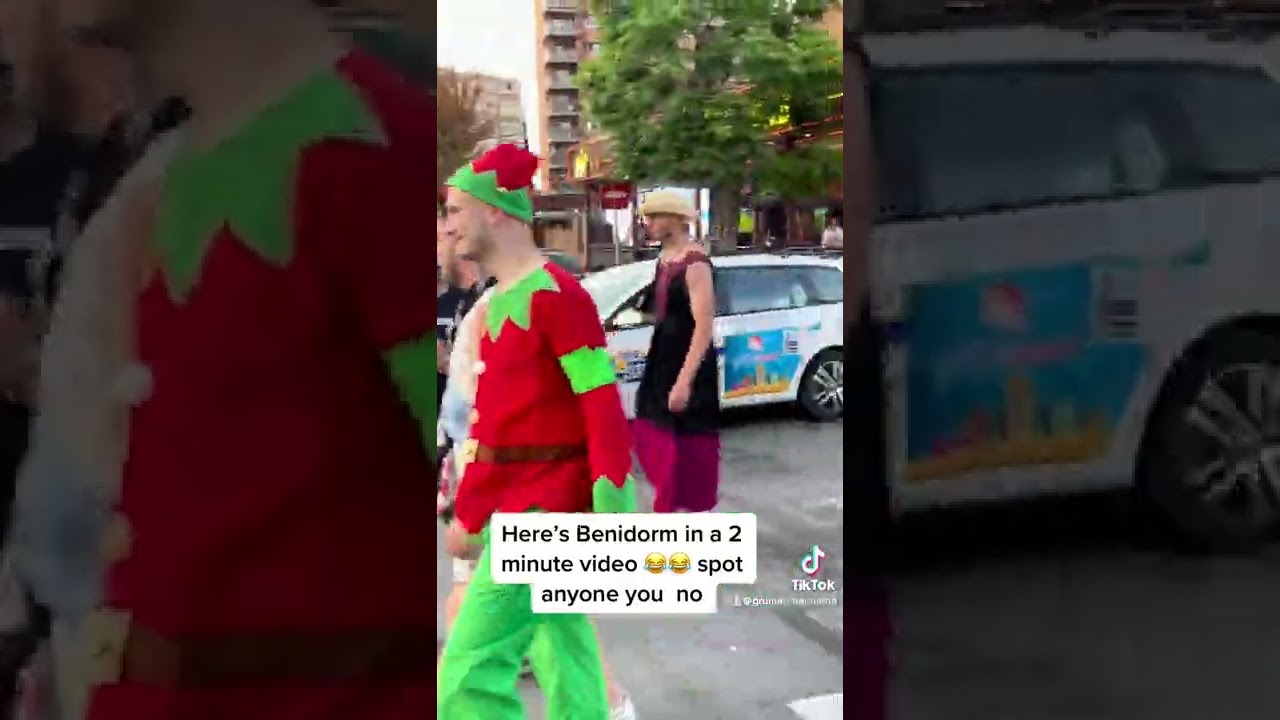 Benidorm in a video #benidorm #holiday #ravers #funny #benidormbeach #benidormnightclub #morgans