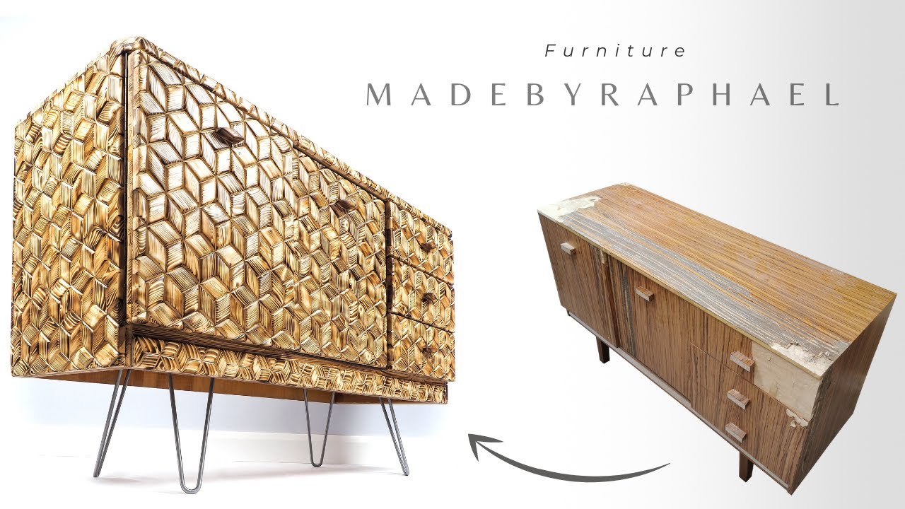 SHOU SUGI BAN SIDEBOARD MAKEOVER / Furniture restoration