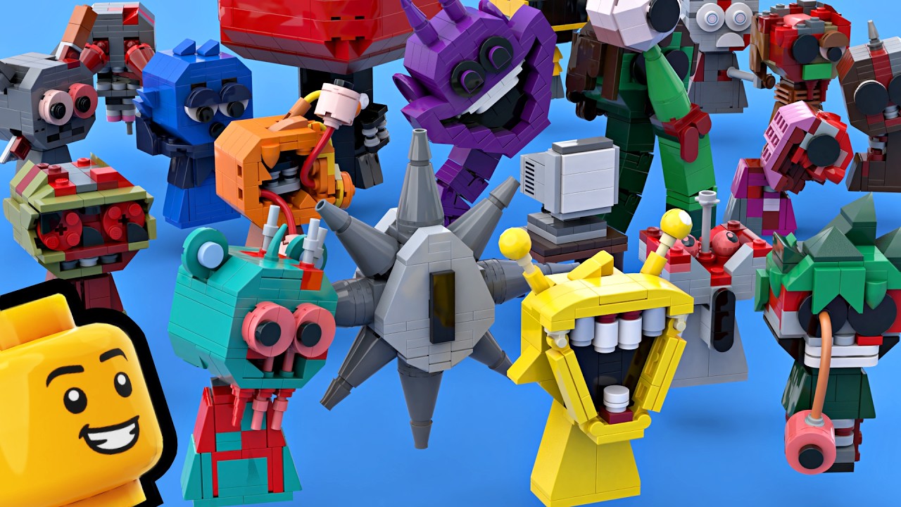 LEGO Sprunki: Building PHASE 4 All Characters