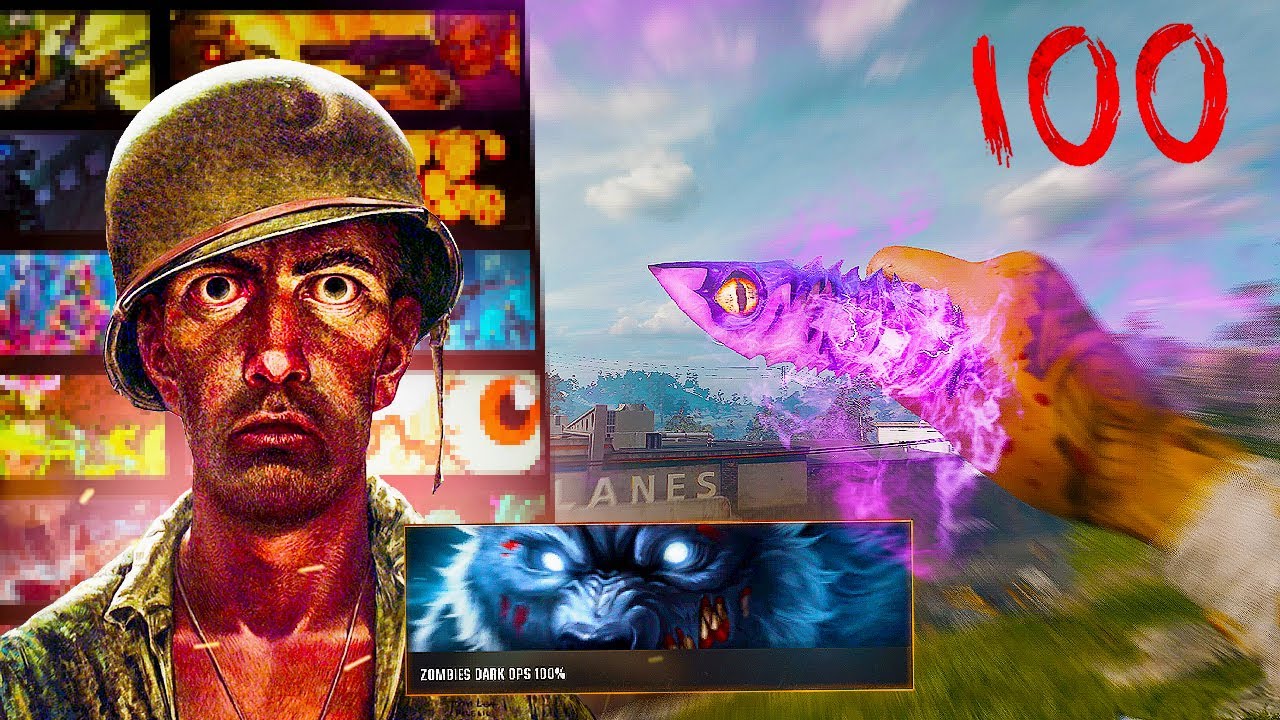 Completei 100% de DARK OPS do ZOMBIES e fiquei MALUCO 🔥🤡