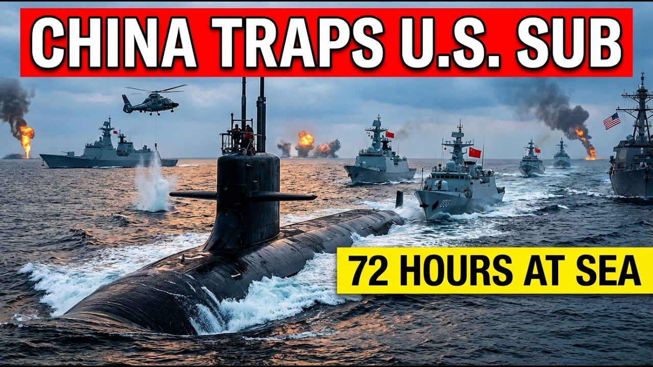 China Traps USS Connecticut Submarine, Triggering a 72-Hour South China Sea Standoff