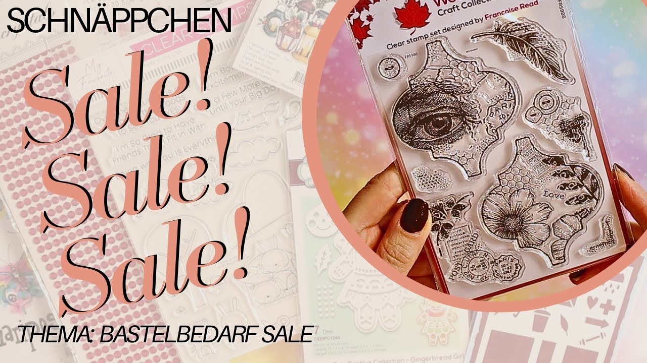 ✂️ 9999 Dinge Winter SALE – Bastelbedarf günstig kaufen bis zu 70 Prozent 🎨