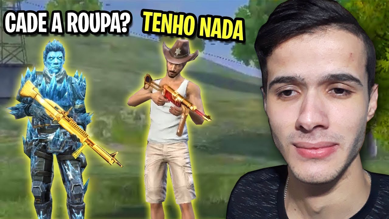 FINGI SER POBRE MAIS TRISTE QUE JÁ FIZ NO FREE FIRE (Emocionante)