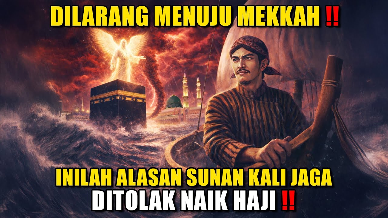 SUNAN KALIJAGA DILARANG PERGI HAJI‼️ Kisah Pengorbanan Wali Songo yang Mengubah Sejarah Jawa
