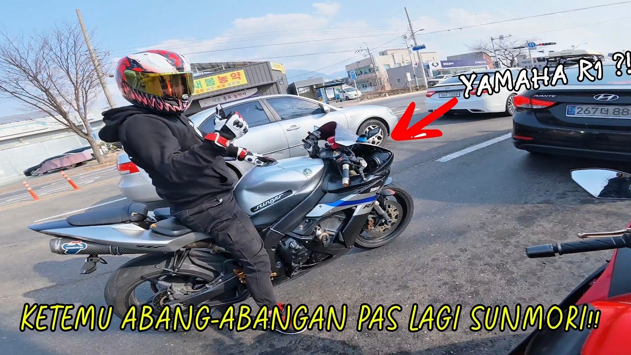 SUNMORI + NGABUBURIT PAKE MOGE YAMAHA R6 DI KOREA‼️ | #motovlog Part 4