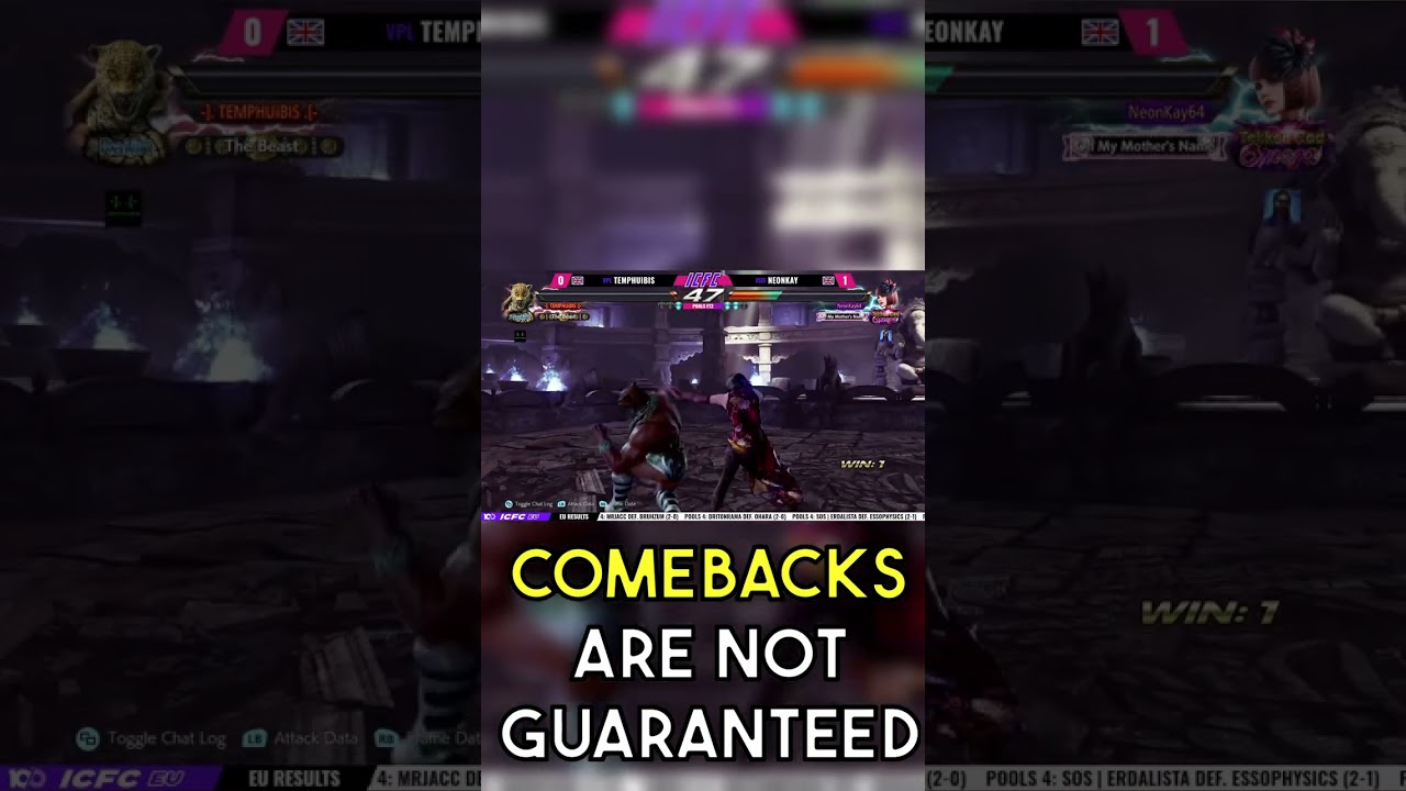 Comebacks are NOT Guaranteed | Best of #ICFCTEKKEN 2022 EU