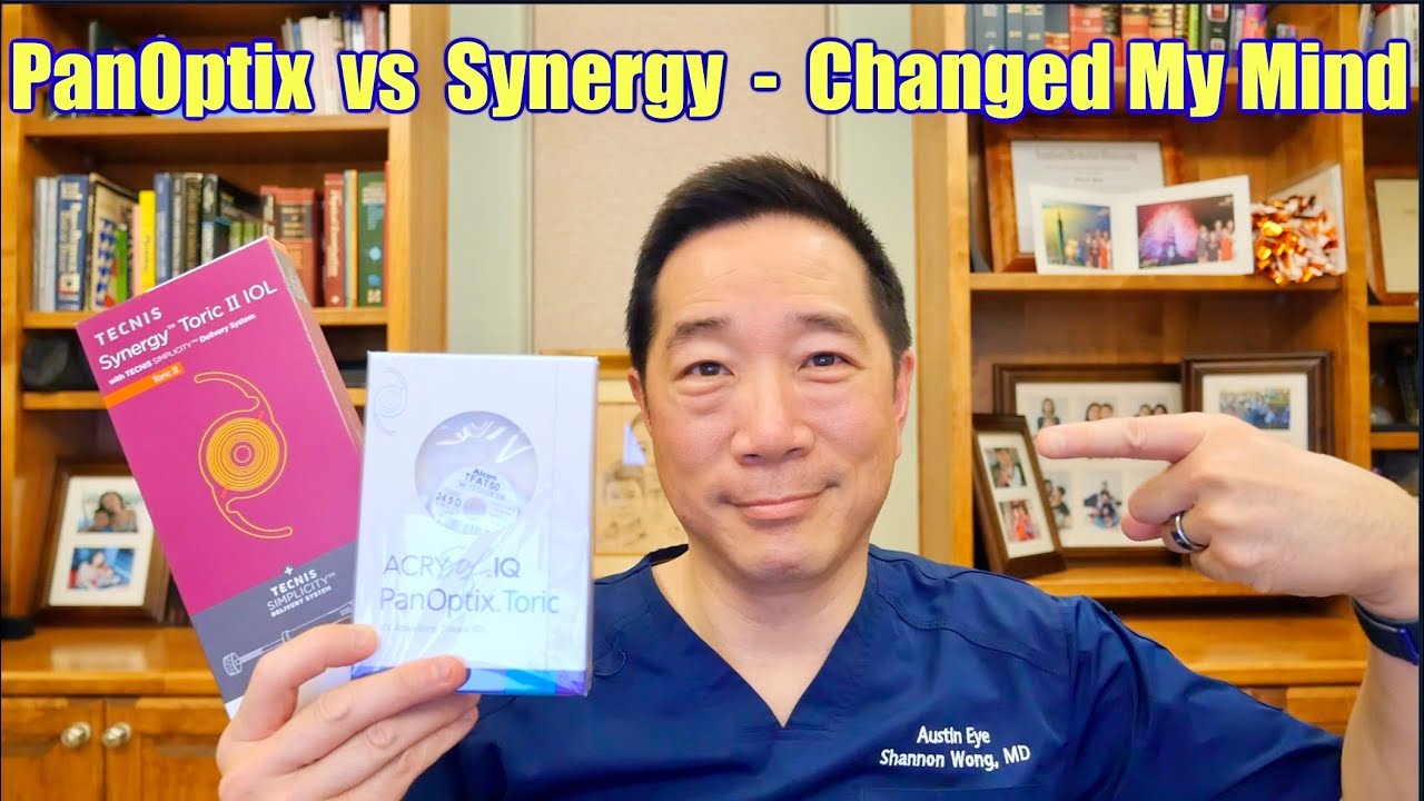 Сравнение линз Synergy и PanOptix – оценка после 400 линз Synergy и более 1000 линз PanOptix. Шен...