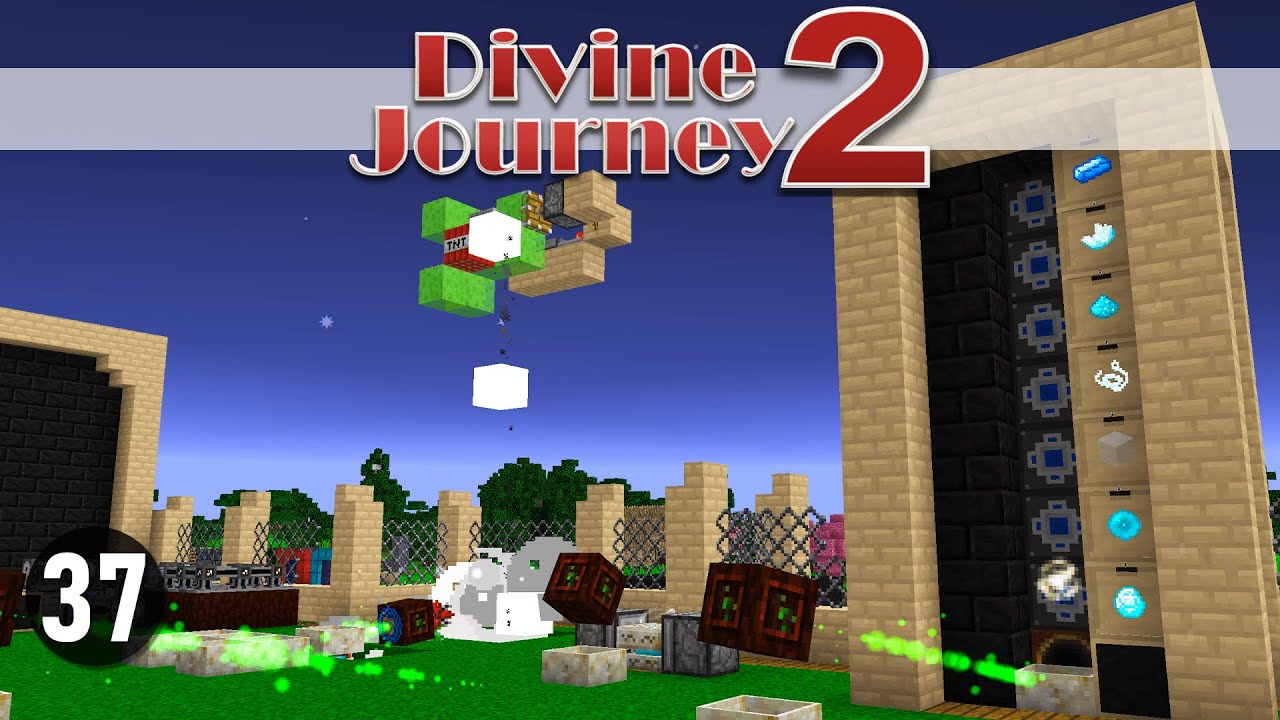 Divine Journey 2: Ep37 - Mana Explosion! Modded Minecraft