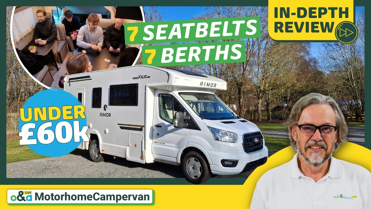 Family Motorhome Test: Seven Berths for Under £60k | Rimor Kilig 79 Plus