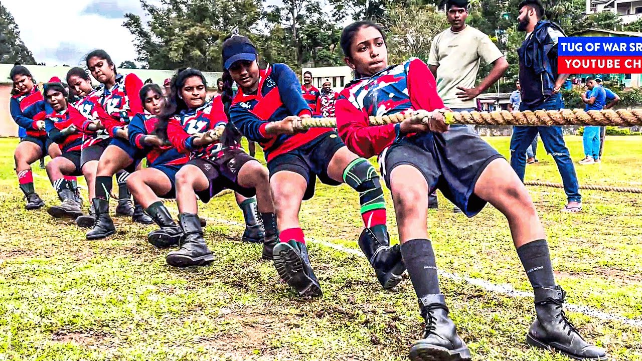 Ganemulla U23 Girls Vs Bhathi Sports Club Anuradhapura | 500Kg |  Ganemulla U23 Ladies Tug of War