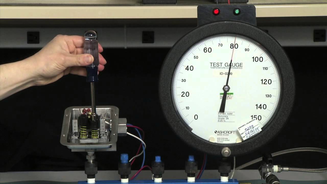 How to Calibrate Ashcroft® L & G Series Switches with Adjustable Deadband