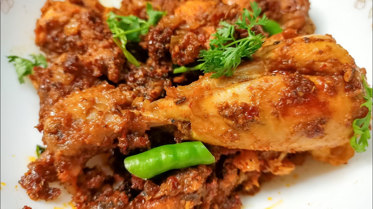 शुद्ध देसी घी से बनाएं चिकन घी रोस्ट | Ghee Roast Chicken 🐔 - Daddy's Kitchen