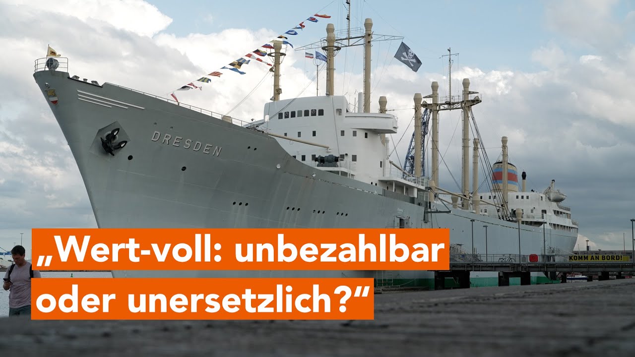 „Wert-voll: unbezahlbar oder unersetzlich?“ - Tag des offenen Denkmals auf der MS Dresden