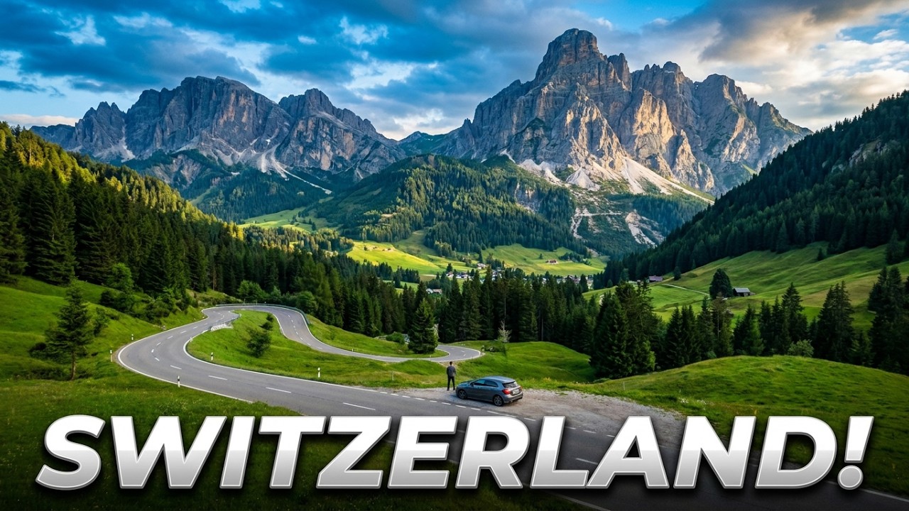 Driving Through Switzerland | Beautiful Roads & Landscapes
